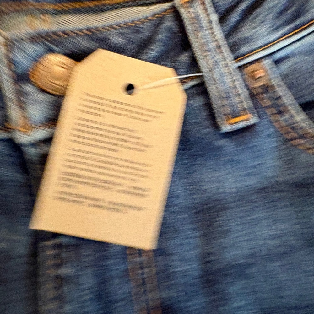 Levis Superlow Bootcut Jeans Womens 30x32 Medium Wash Blue Low Rise Stretch NEW - Picture 5 of 11